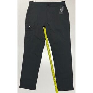 Rhone Boathouse Cargo Pant Black Sand Slim Straight Fit Mens Size Large NWT
